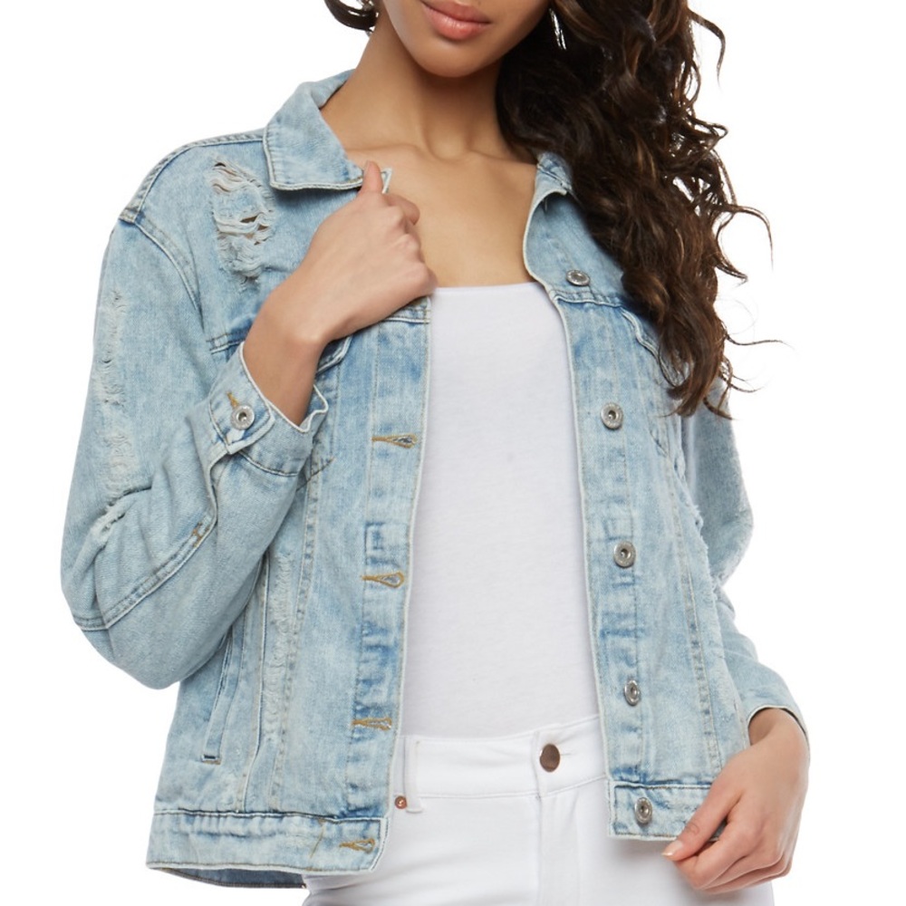 Highway Destroyed Denim Jacket